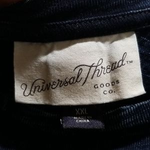 Universal thread T-shirt with open back